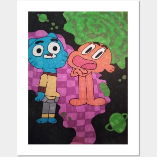 Gumball and Darwin Posters and Art